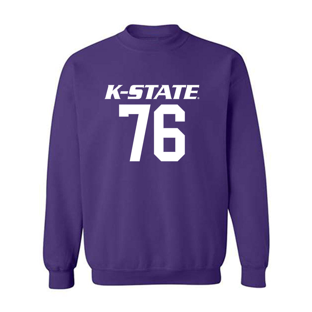 Kansas State - NCAA Football : Brock Woolf - Sweatshirt