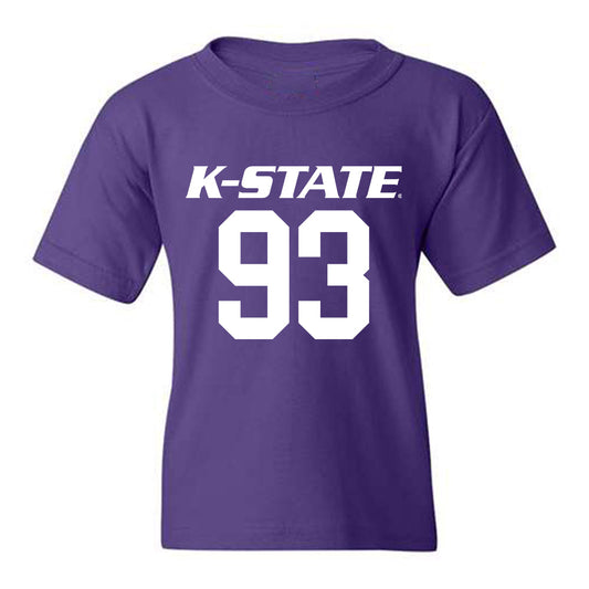 Kansas State - NCAA Football : Asher Tomaszewski - Youth T-Shirt