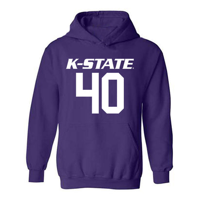 Kansas State - NCAA Football : Gavin Meyers - Hooded Sweatshirt