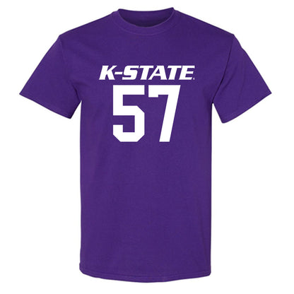 Kansas State - NCAA Football : Beau Palmer - Short Sleeve T-Shirt