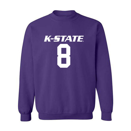 Kansas State - NCAA Baseball : Nick English - Crewneck Sweatshirt Classic Shersey