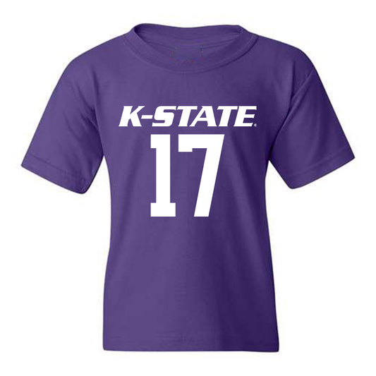 Kansas State - NCAA Women's Volleyball : Reagan Fox - Youth T-Shirt Classic Shersey