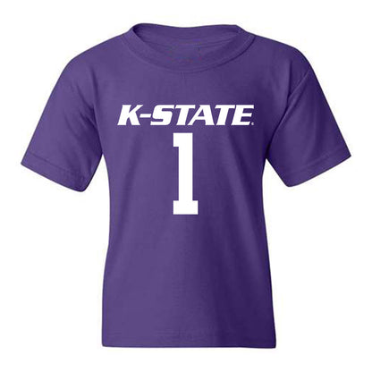 Kansas State - NCAA Football : Keenan Garber - Youth T-Shirt