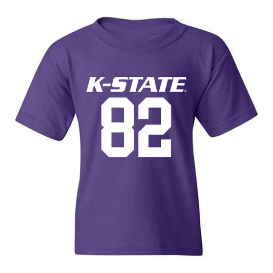 Kansas State - NCAA Football : Will Anciaux - Youth T-Shirt