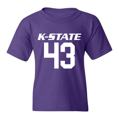 Kansas State - NCAA Baseball : Clayton Broeder - Youth T-Shirt Classic Shersey