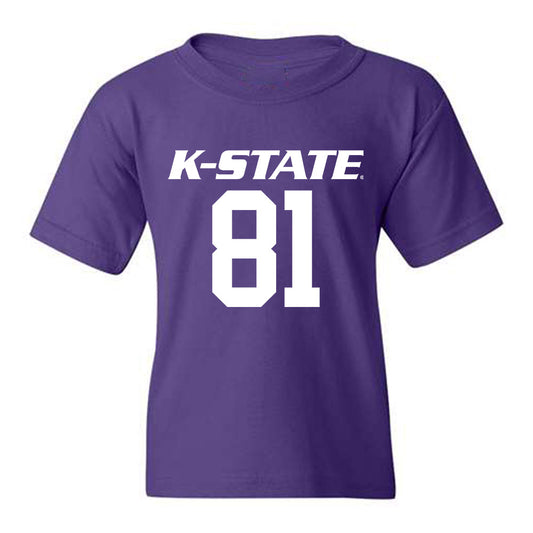 Kansas State - NCAA Football : Andrew Metzger - Youth T-Shirt