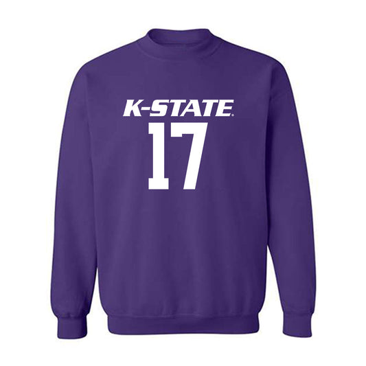Kansas State - NCAA Women's Volleyball : Reagan Fox - Crewneck Sweatshirt Classic Shersey