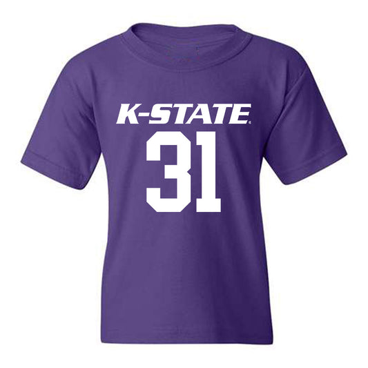 Kansas State - NCAA Football : DJ Giddens - Youth T-Shirt