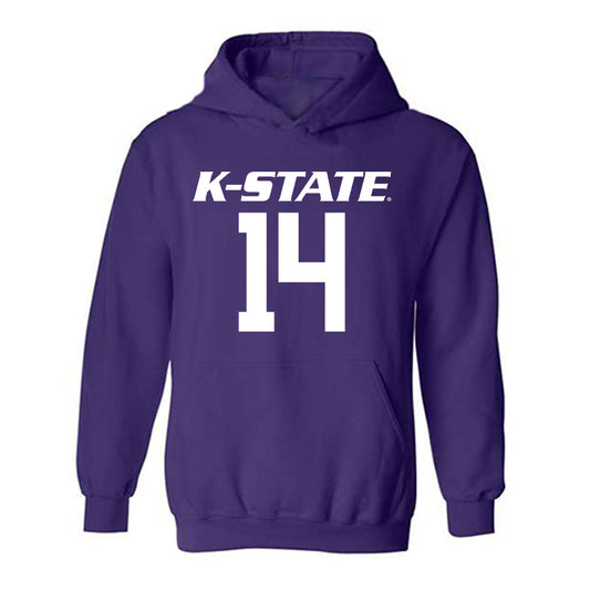 Kansas State - NCAA Women's Volleyball : Shaylee Myers Hooded Sweatshirt