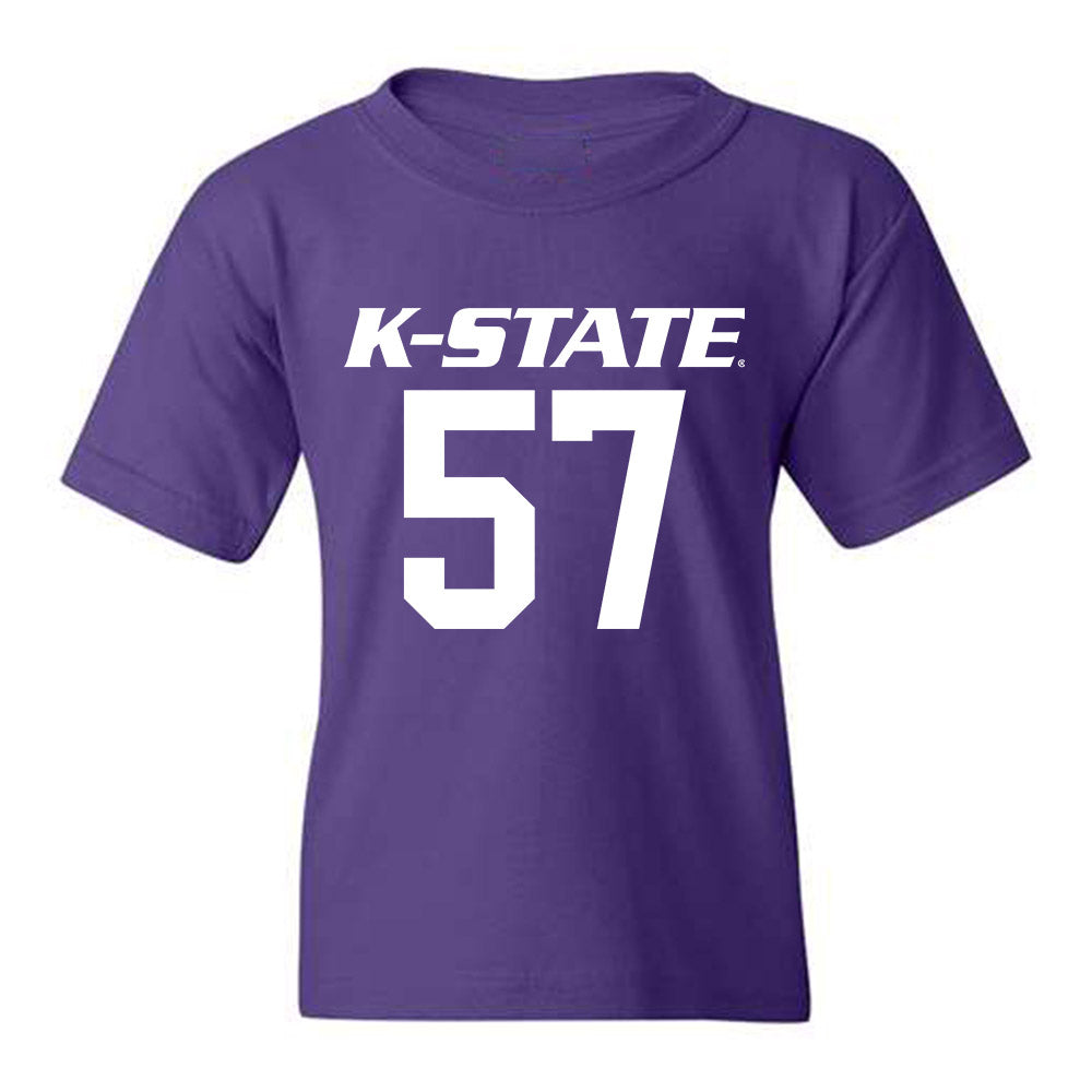 Kansas State - NCAA Football : Beau Palmer - Youth T-Shirt