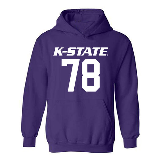 Kansas State - NCAA Football : John Pastore - Hooded Sweatshirt