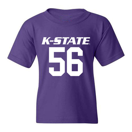 Kansas State - NCAA Football : Andrew Leingang - Youth T-Shirt