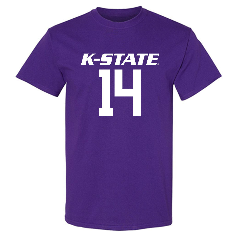 Kansas State - NCAA Football : Jet Dineen - Short Sleeve T-Shirt