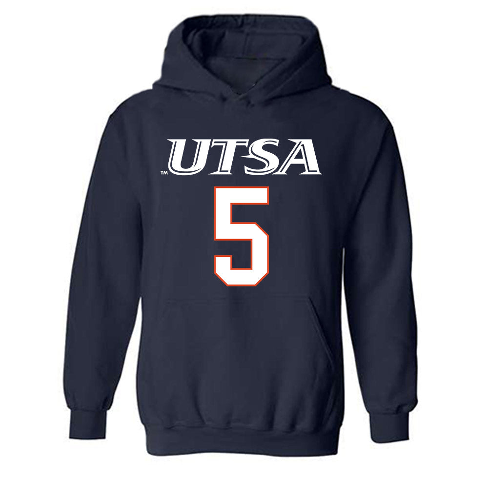 UTSA - NCAA Women's Basketball : Madison Cockrell Hooded Sweatshirt