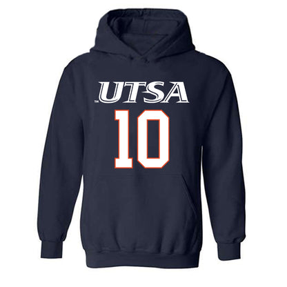 UTSA - NCAA Men's Basketball : Chandler Cuthrell - Hooded Sweatshirt Classic Shersey