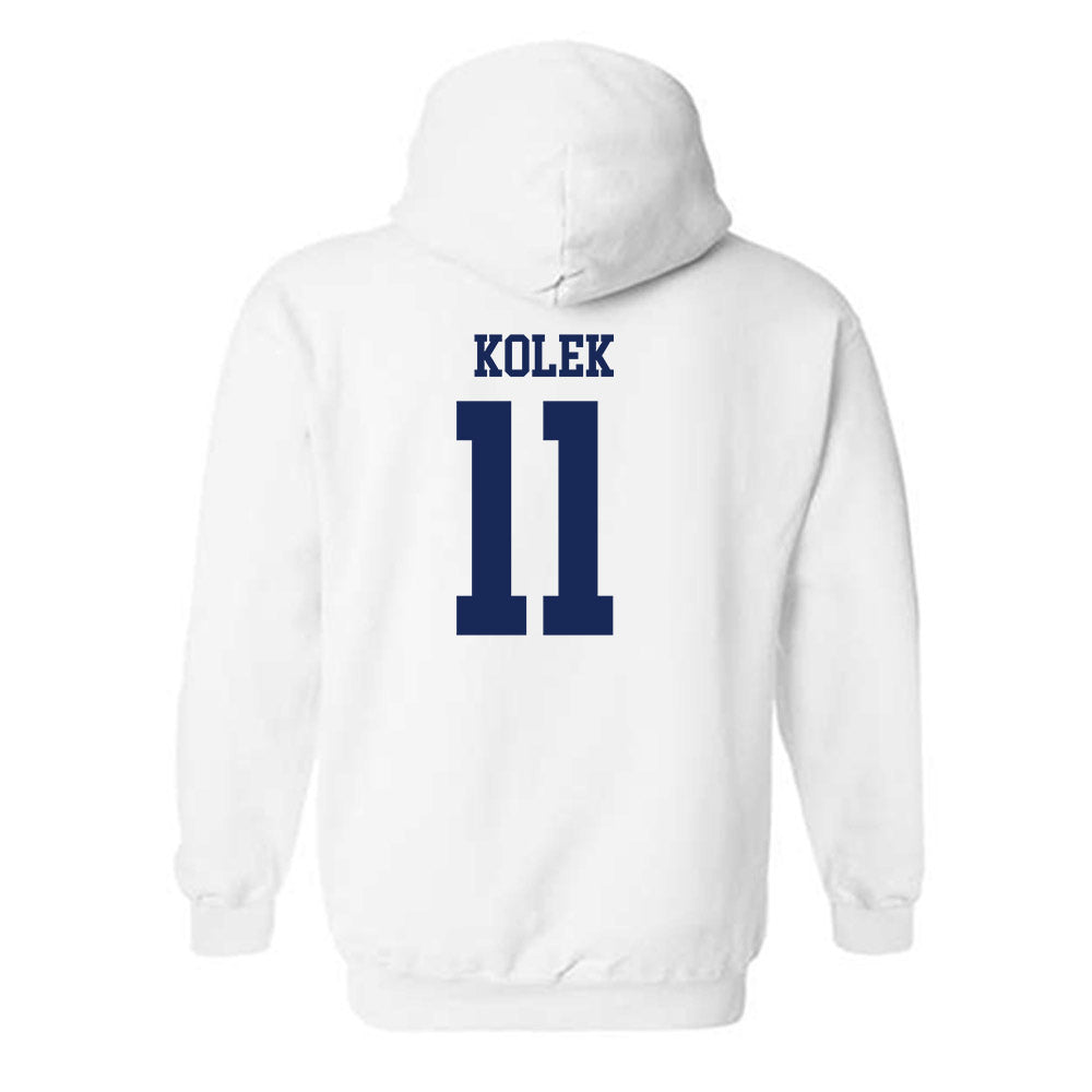 Marquette - NCAA Men's Basketball : Tyler Kolek - Hooded Sweatshirt Classic Shersey