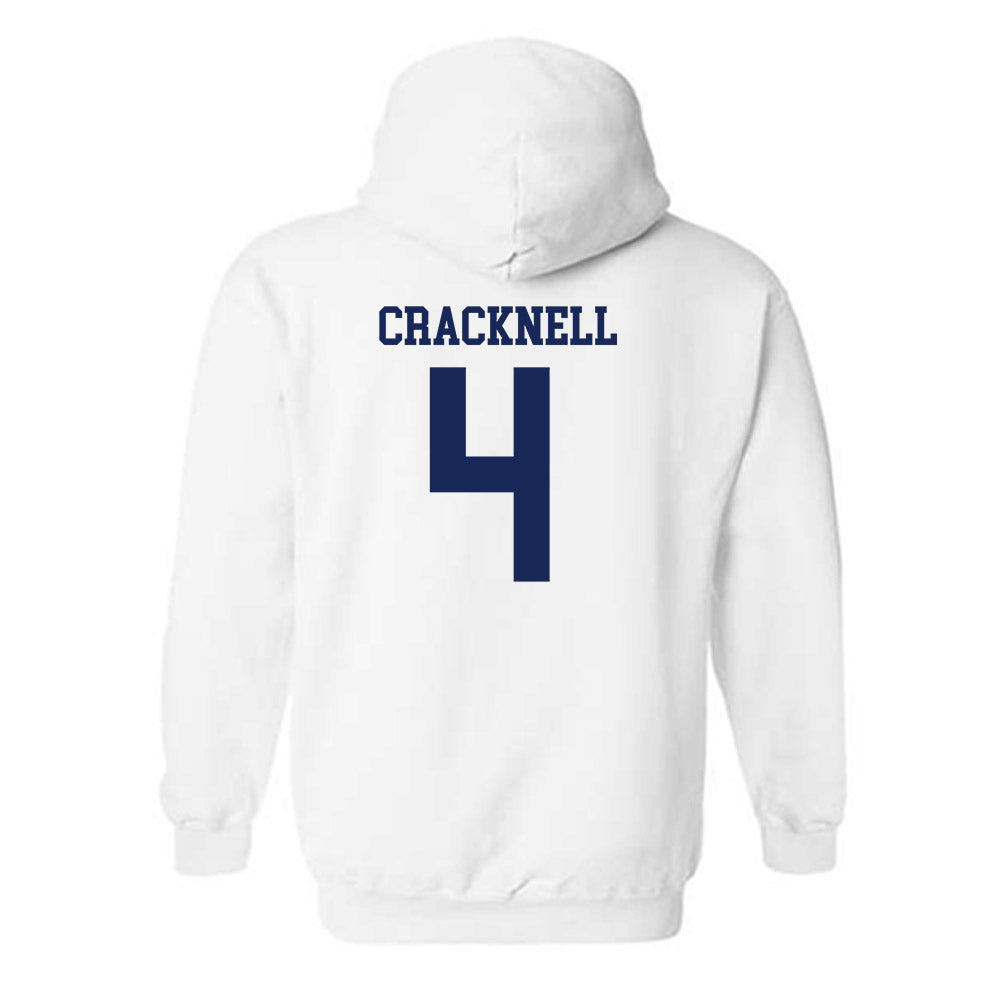 Marquette - NCAA Women's Basketball : Abbey Cracknell - Hooded Sweatshirt Classic Shersey