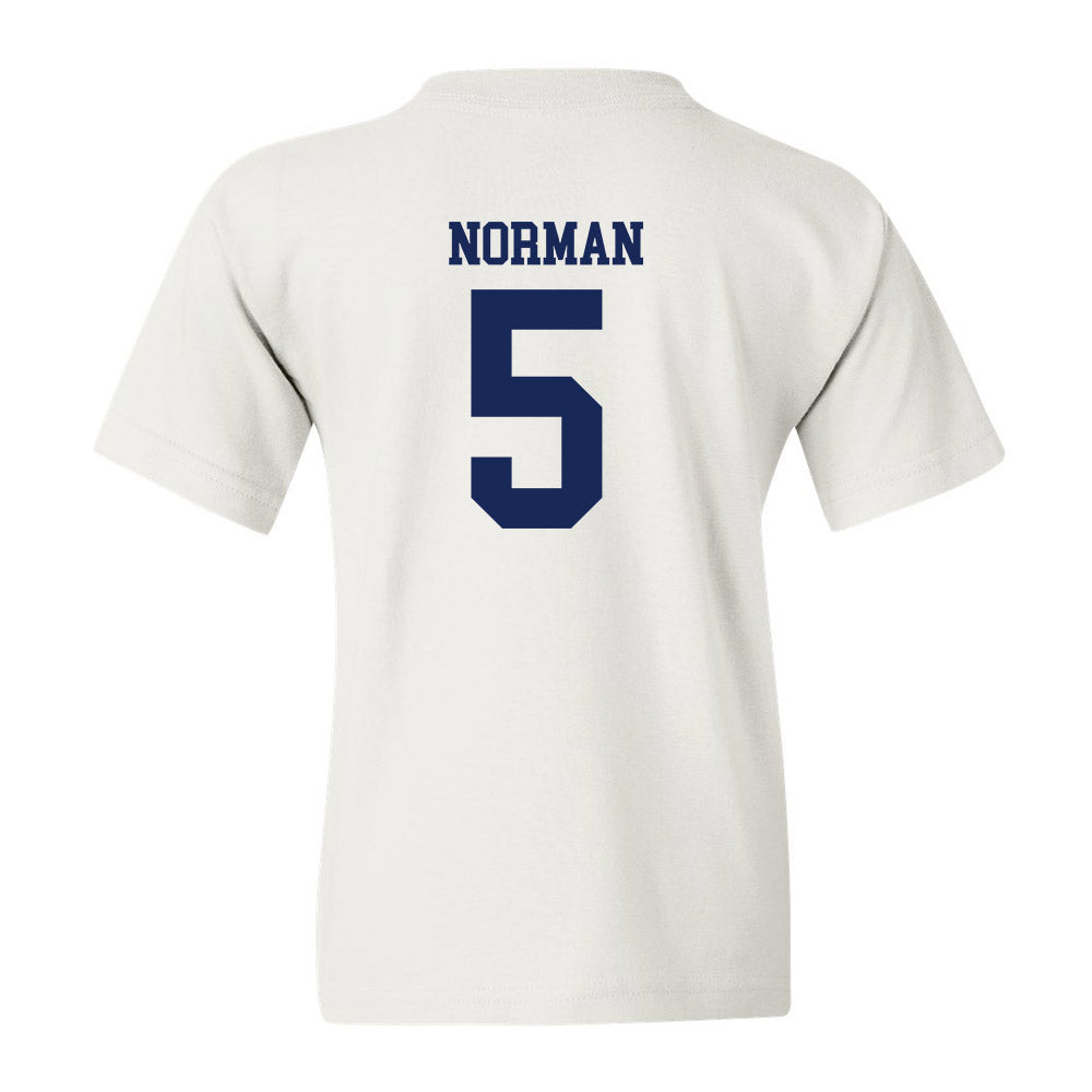 Marquette - NCAA Men's Basketball : Tre Norman - Youth T-Shirt Classic Shersey