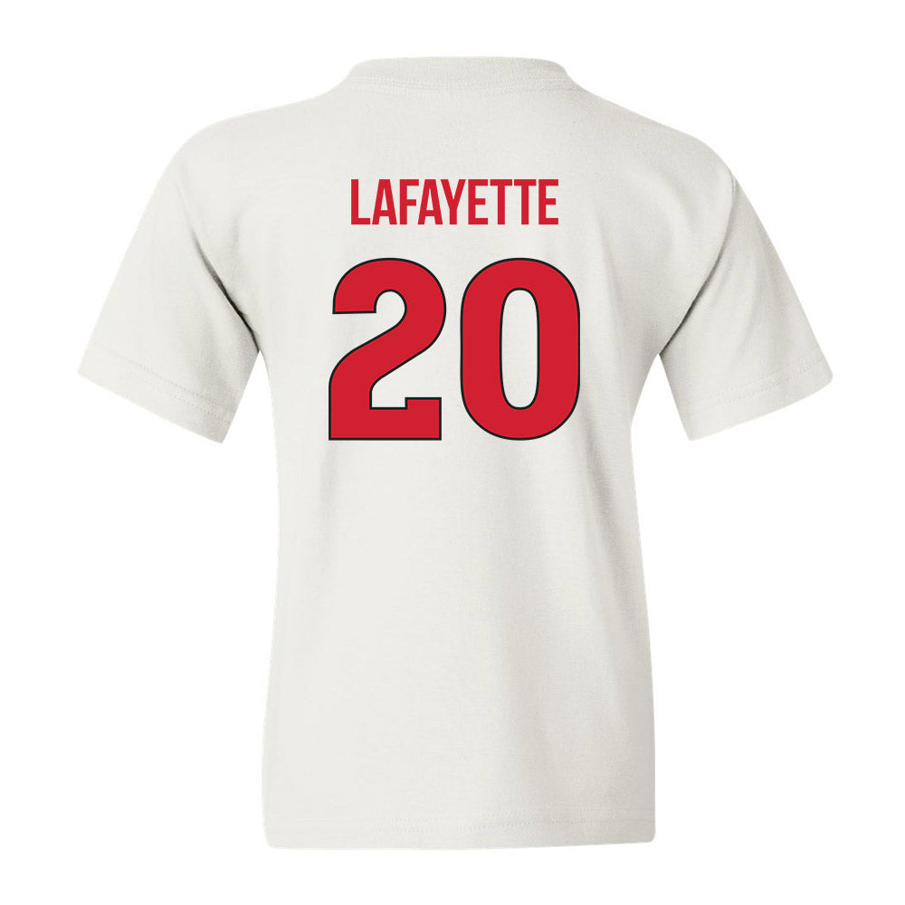 Rutgers - NCAA Women's Basketball : Erica Lafayette - Youth T-Shirt Classic Shersey