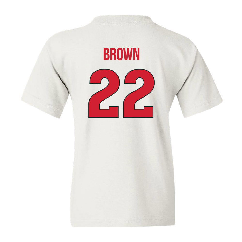 Rutgers - NCAA Women's Basketball : Kassondra Brown - Youth T-Shirt Classic Shersey