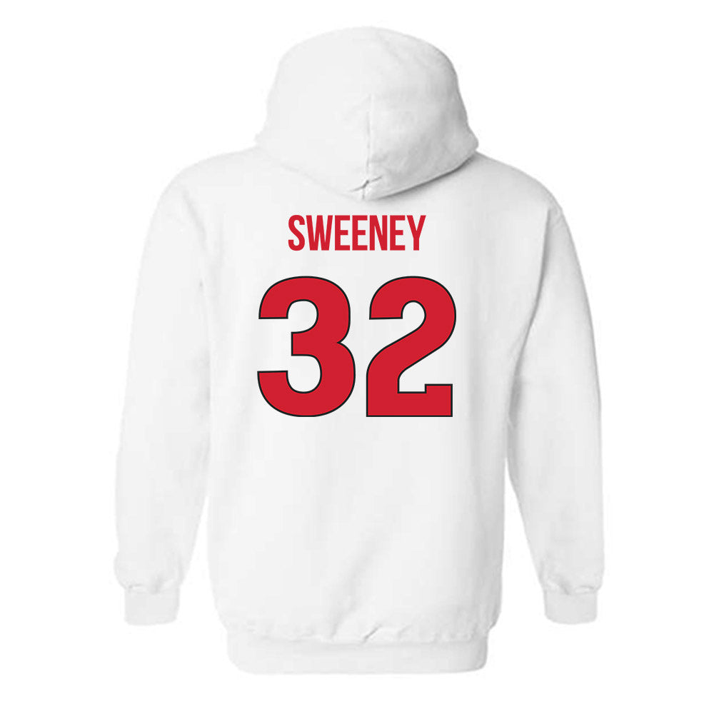 Rutgers - NCAA Baseball : Jordan Sweeney - Hooded Sweatshirt Classic Shersey