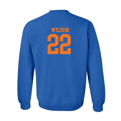 Texas Arlington - NCAA Men's Basketball : Shemar Wilson - Crewneck Sweatshirt Classic Shersey