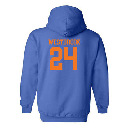 Texas Arlington - NCAA Softball : Morgan Westbrook - Hooded Sweatshirt Classic Shersey