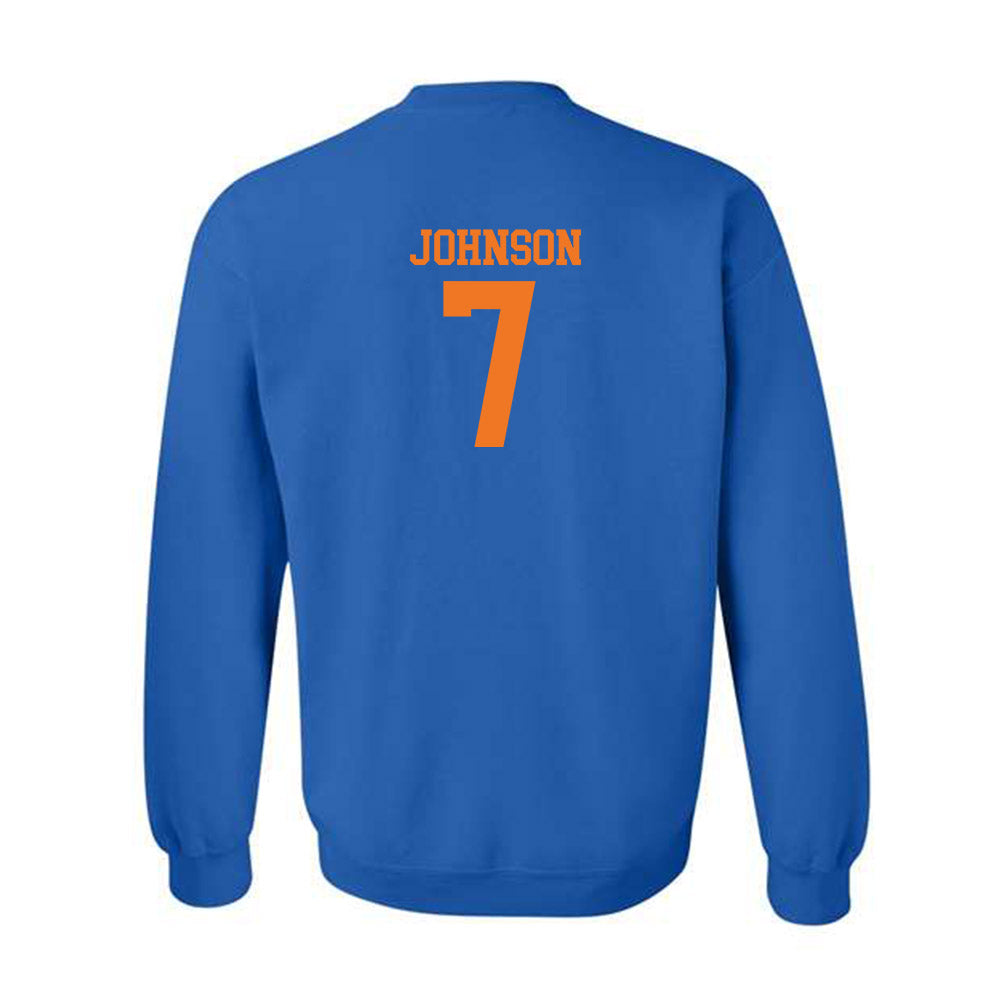 Texas Arlington - NCAA Baseball : Will Johnson - Crewneck Sweatshirt Classic Shersey