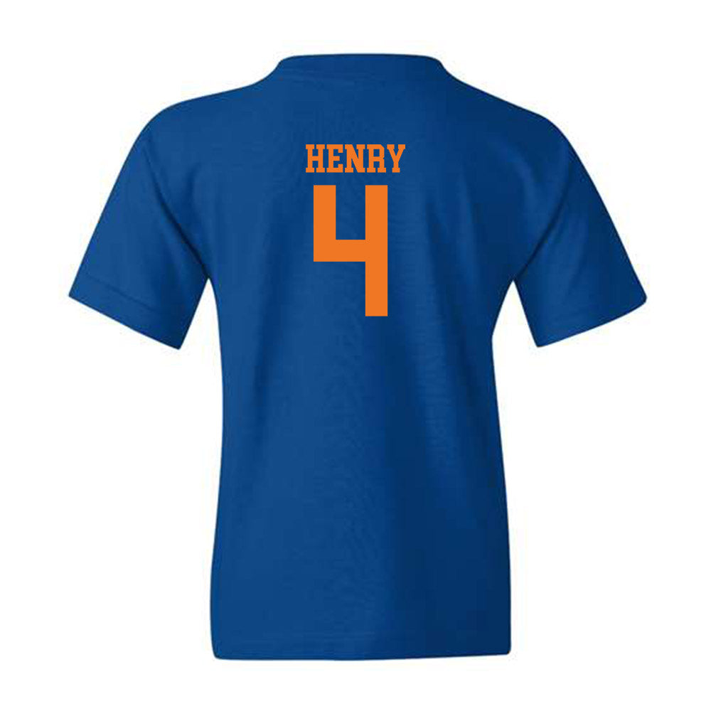 Texas Arlington - NCAA Baseball : Zach Henry - Youth T-Shirt Classic Shersey