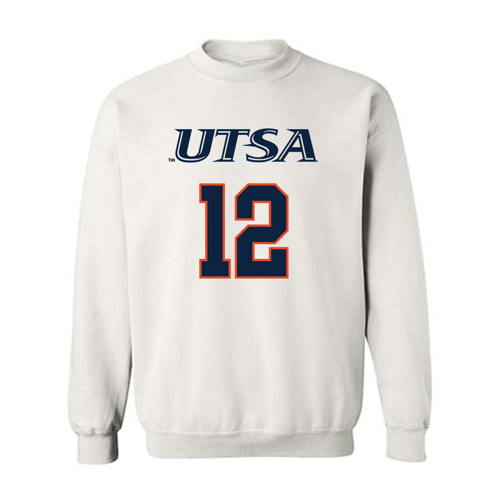 UTSA - NCAA Men's Basketball : Dre Fuller - Crewneck Sweatshirt Generic Shersey