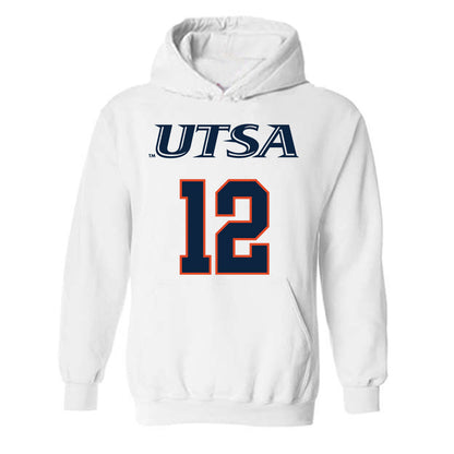 UTSA - NCAA Men's Basketball : Chandler Cuthrell - Hooded Sweatshirt Generic Shersey