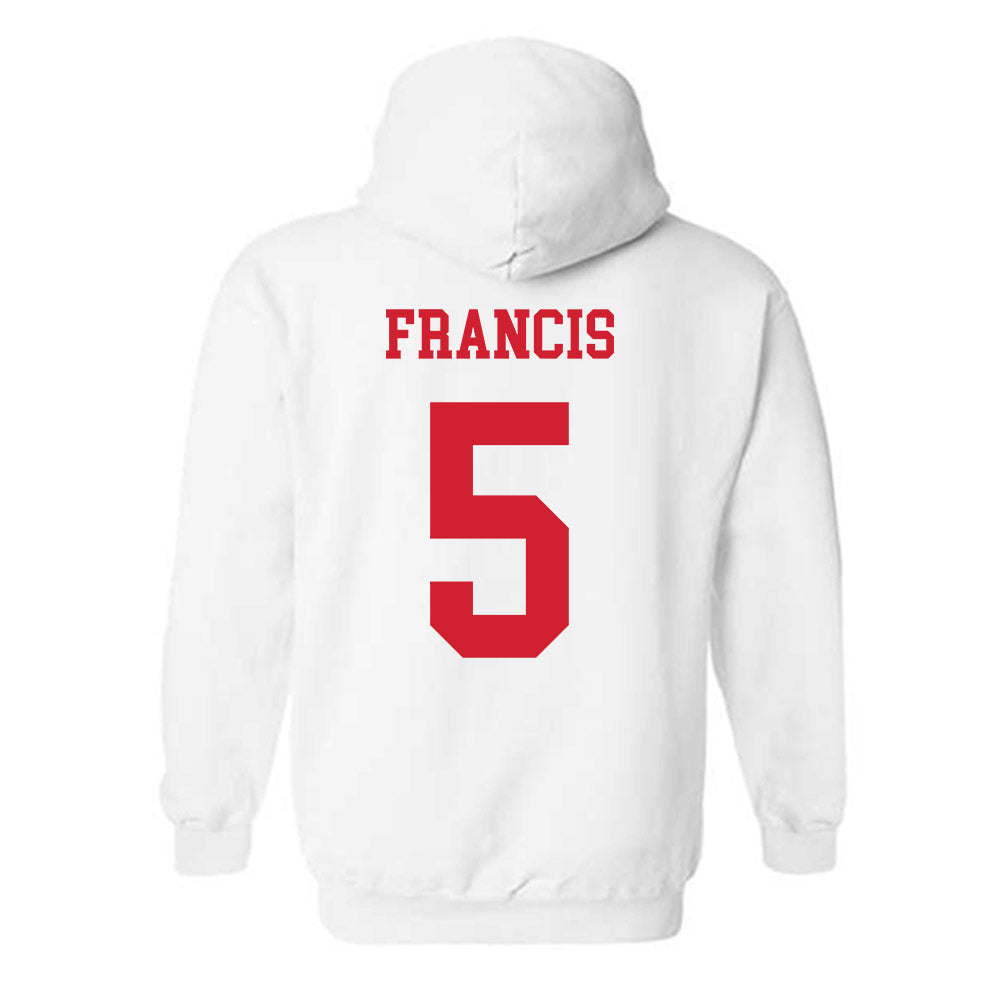 Houston - NCAA Men's Basketball : Ja'Vier Francis - Hooded Sweatshirt Classic Shersey