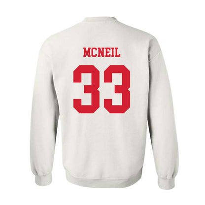 Houston - NCAA Women's Basketball : Logyn McNeil - Crewneck Sweatshirt Classic Shersey