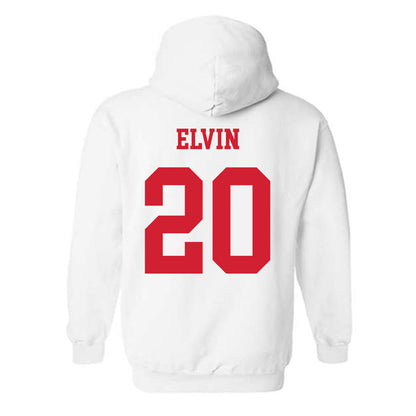 Houston - NCAA Men's Basketball : Ryan Elvin - Hooded Sweatshirt Classic Shersey