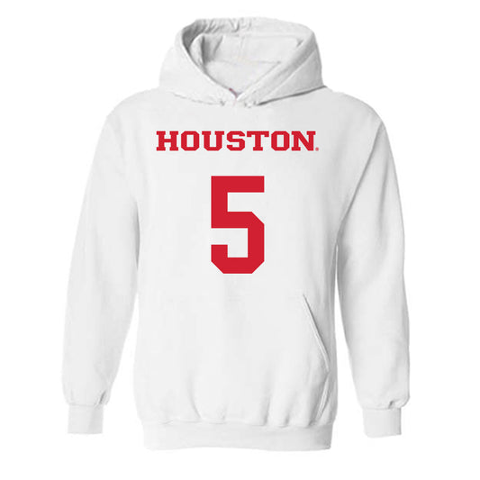 Houston - NCAA Men's Basketball : Ja'Vier Francis - Hooded Sweatshirt Classic Shersey