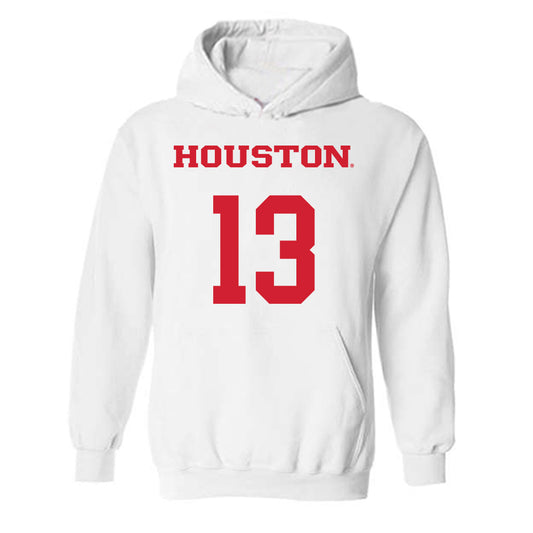 Houston - NCAA Men's Basketball : J'Wan Roberts - Hooded Sweatshirt Classic Shersey