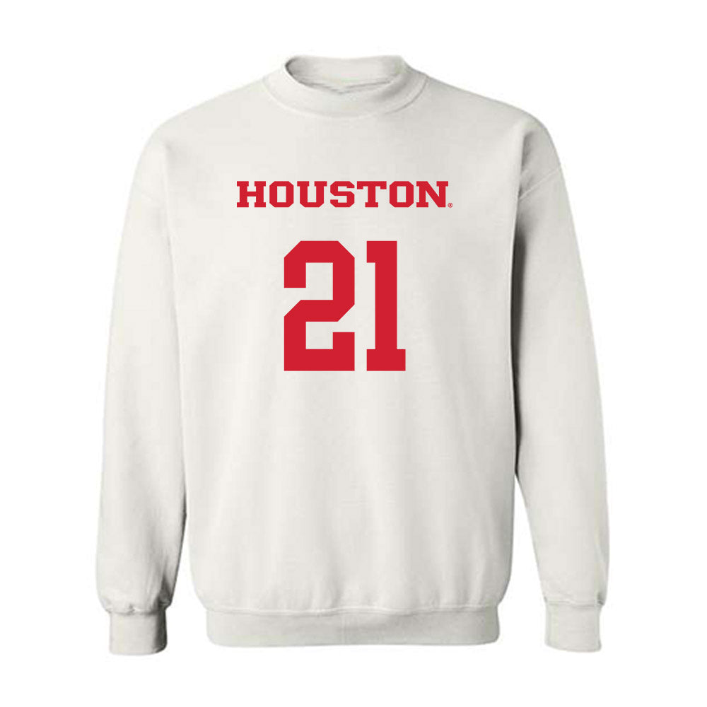 Houston - NCAA Men's Basketball : Emanuel Sharp - Crewneck Sweatshirt Classic Shersey