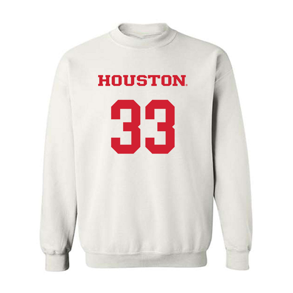 Houston - NCAA Women's Basketball : Logyn McNeil - Crewneck Sweatshirt Classic Shersey