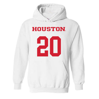 Houston - NCAA Men's Basketball : Ryan Elvin - Hooded Sweatshirt Classic Shersey