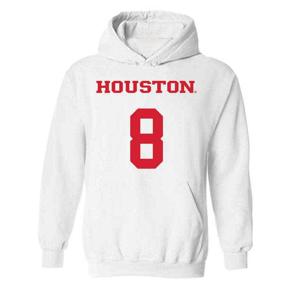 Houston - NCAA Men's Basketball : Mylik Wilson - Hooded Sweatshirt Classic Shersey