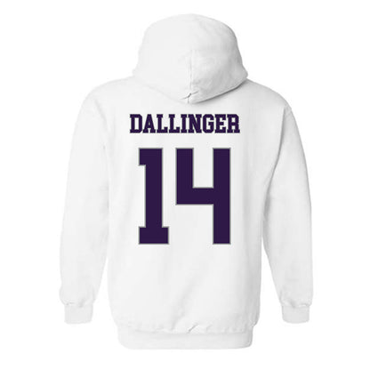 Kansas State - NCAA Women's Basketball : Rebekah Dallinger - Hooded Sweatshirt Classic Shersey