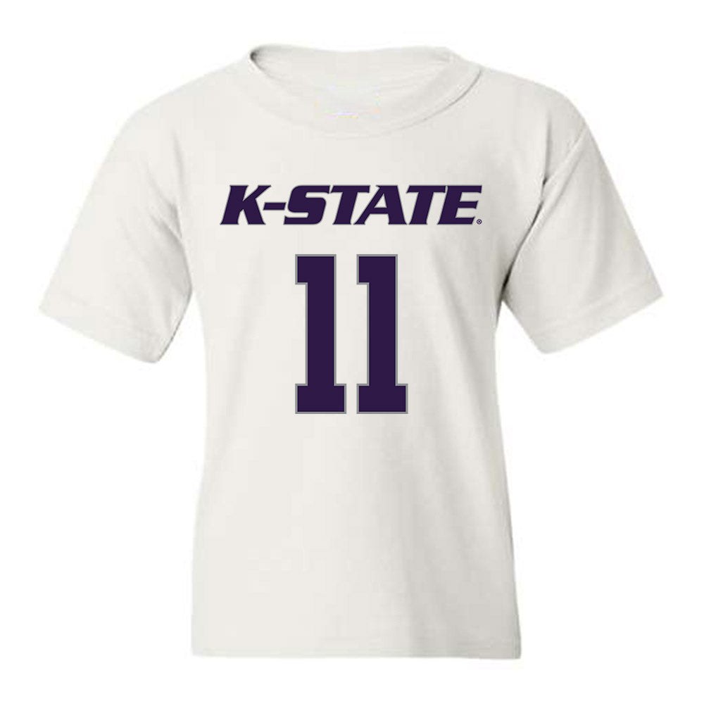 Kansas State - NCAA Women's Basketball : Taryn Sides - Youth T-Shirt Classic Shersey
