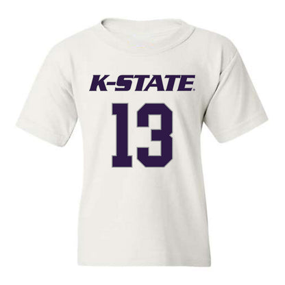 Kansas State - NCAA Men's Basketball : Will McNair Jr - Youth T-Shirt Classic Shersey