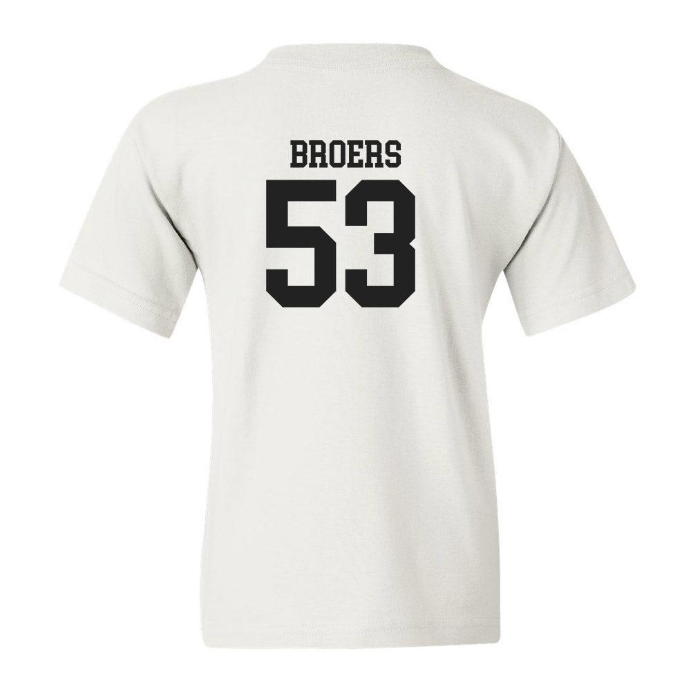 Wake Forest - NCAA Football : Carter Broers - Youth T-Shirt