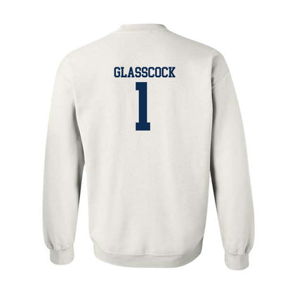 West Virginia - NCAA Baseball : JJ Glasscock - Crewneck Sweatshirt Classic Shersey