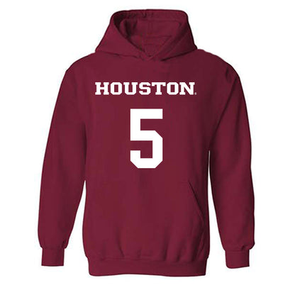 Houston - NCAA Men's Basketball : Ja'Vier Francis - Hooded Sweatshirt Classic Shersey