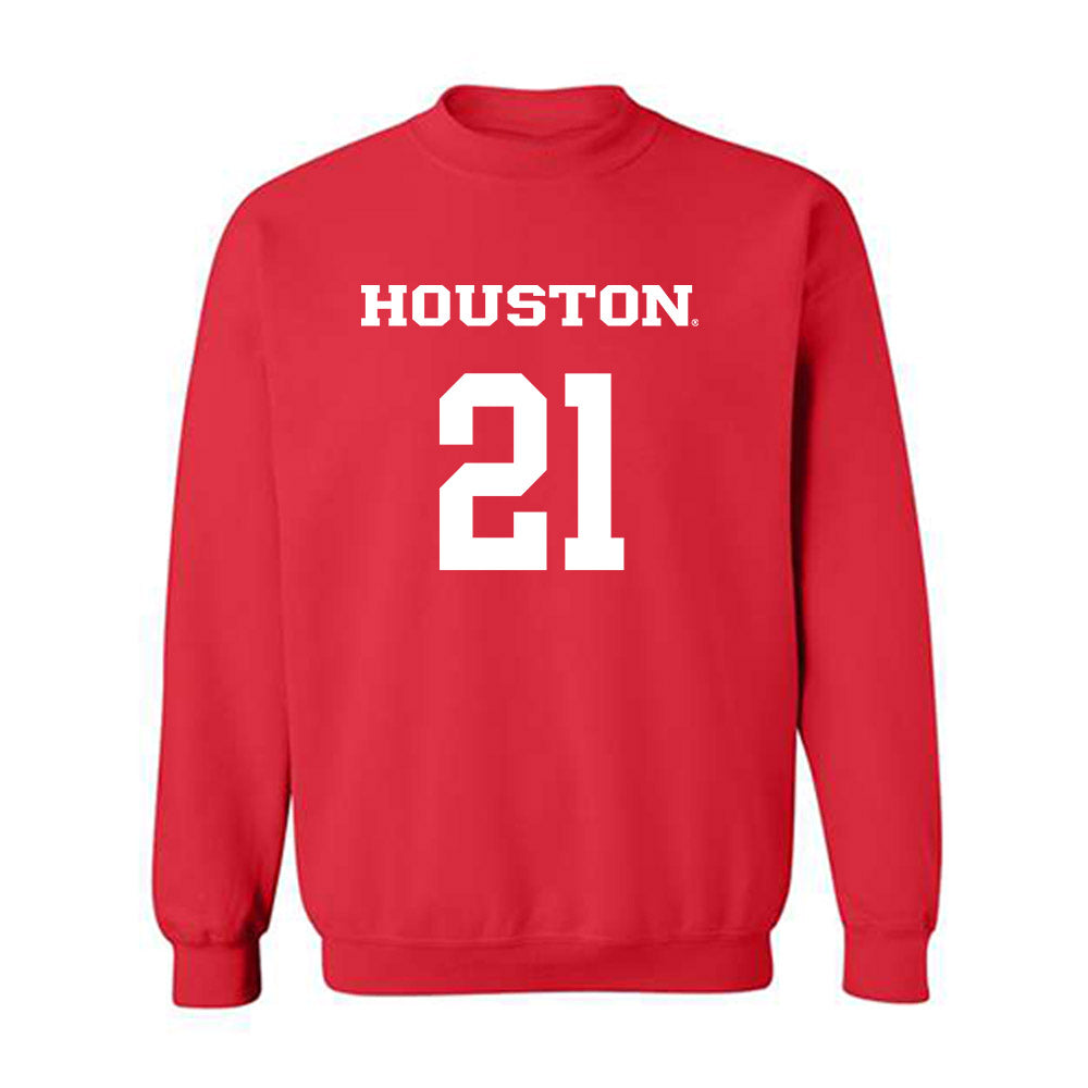 Houston - NCAA Men's Basketball : Emanuel Sharp - Crewneck Sweatshirt Classic Shersey