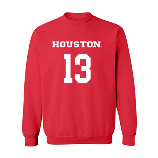 Houston - NCAA Men's Basketball : J'Wan Roberts - Crewneck Sweatshirt Classic Shersey