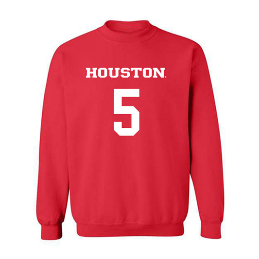 Houston - NCAA Men's Basketball : Ja'Vier Francis - Crewneck Sweatshirt Classic Shersey