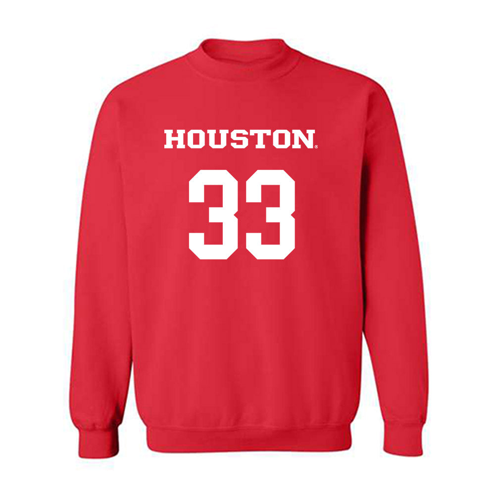 Houston - NCAA Women's Basketball : Logyn McNeil - Crewneck Sweatshirt Classic Shersey